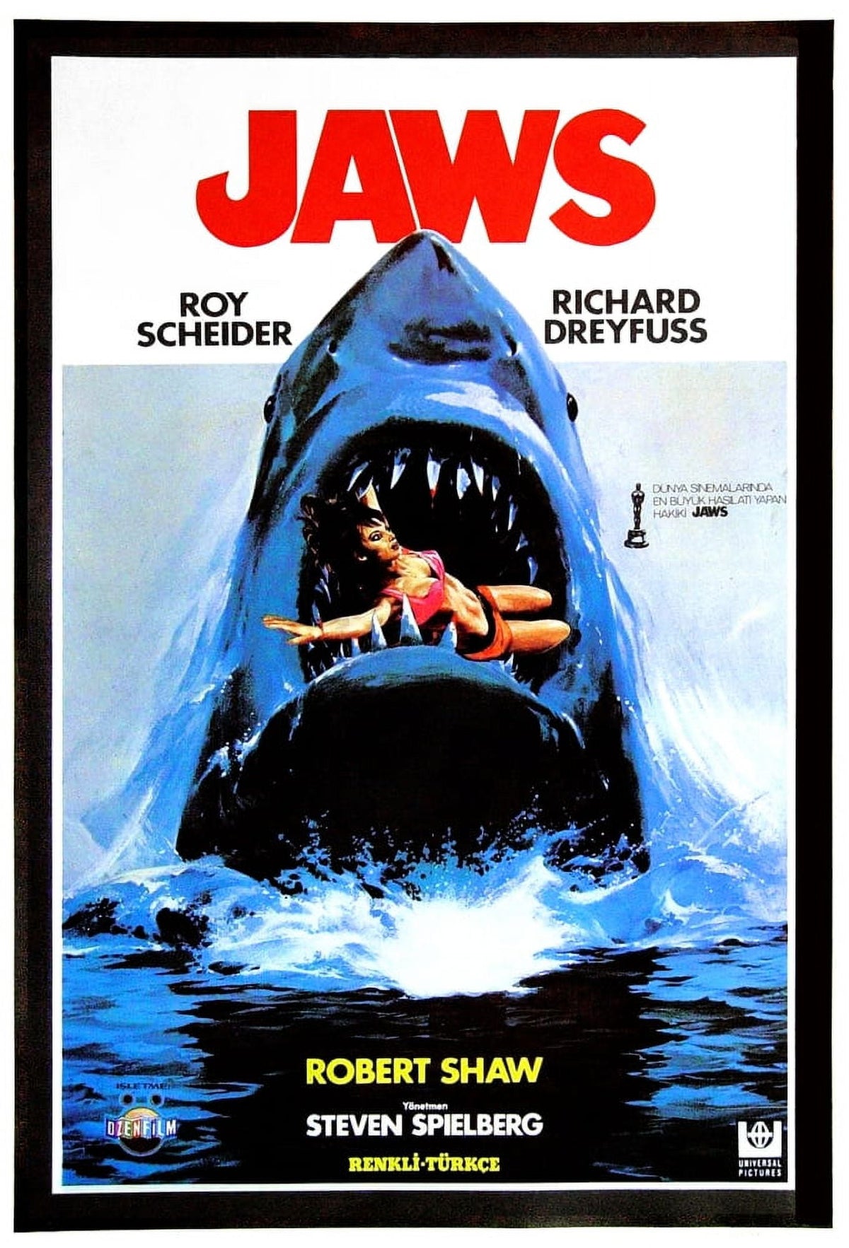 Jaws Movie Poster Masterprint 11x17 - Classic Film Art
