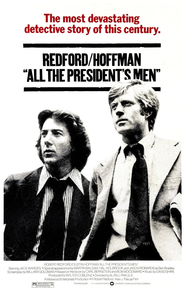 All The President's Men Movie Poster Masterprint, 11x17