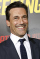Jon Hamm keeping up with The Joneses premiere photo print.