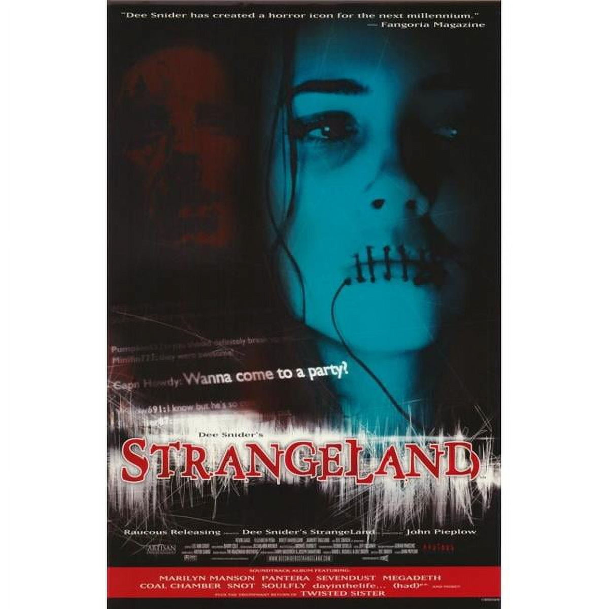 StrangeLand Movie Poster Print 27x40 showcasing unique film art.