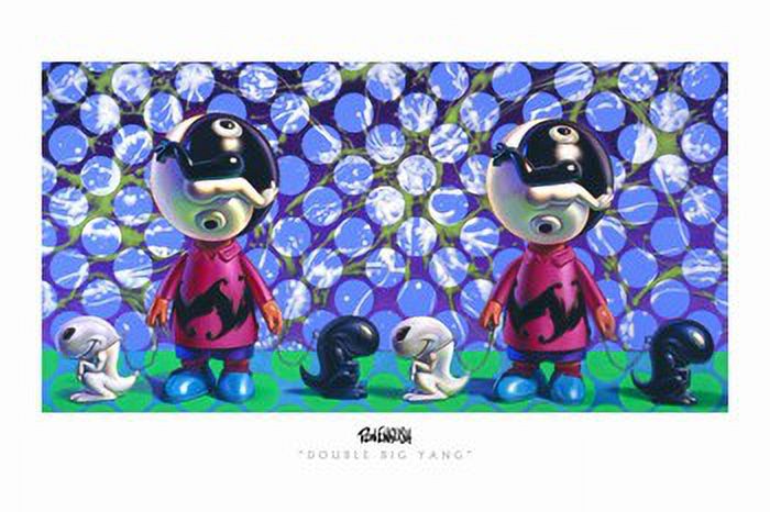 Double Ying Yang Movie Poster showcasing vibrant design.