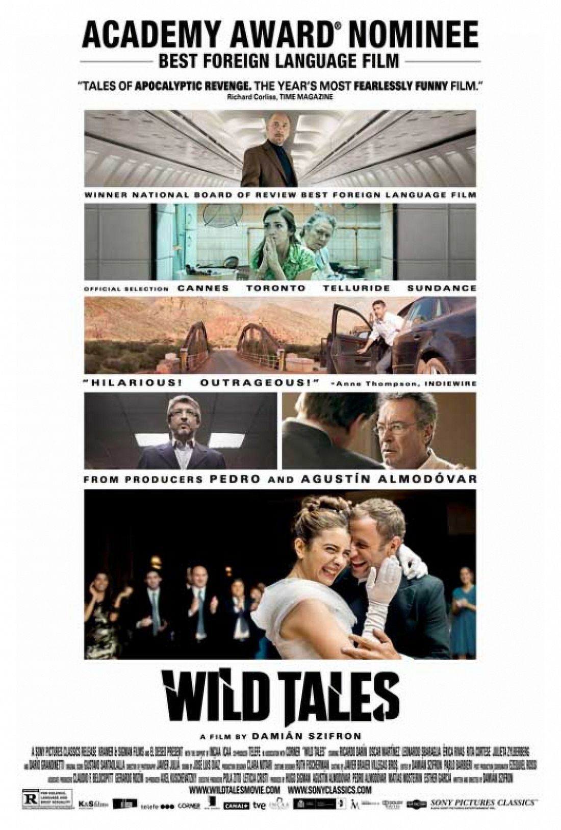 Wild Tales Movie Poster 11x17 print showcasing dramatic cinema art.