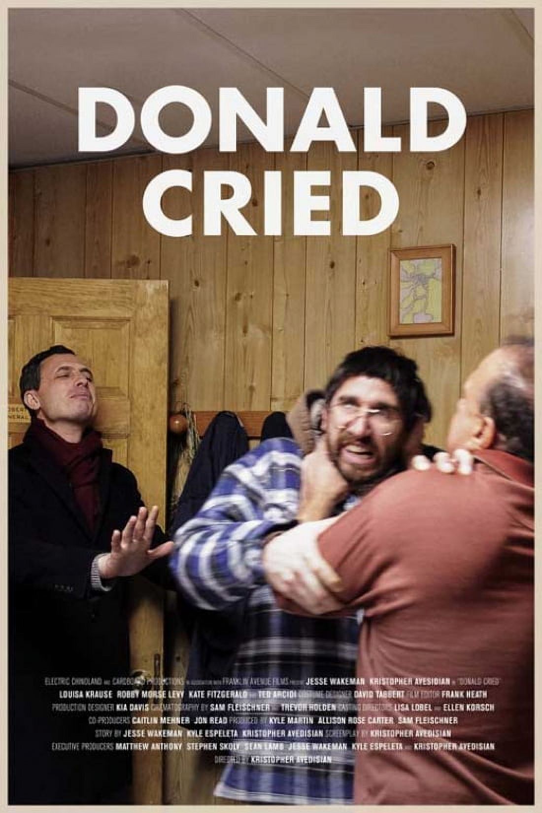 Donald Cried Movie Poster in 27x40 size, perfect for movie lovers.