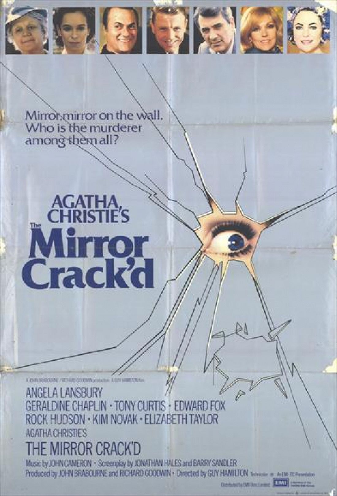 The Mirror Crack'd Movie Poster - 11x17 print showcasing classic film art.