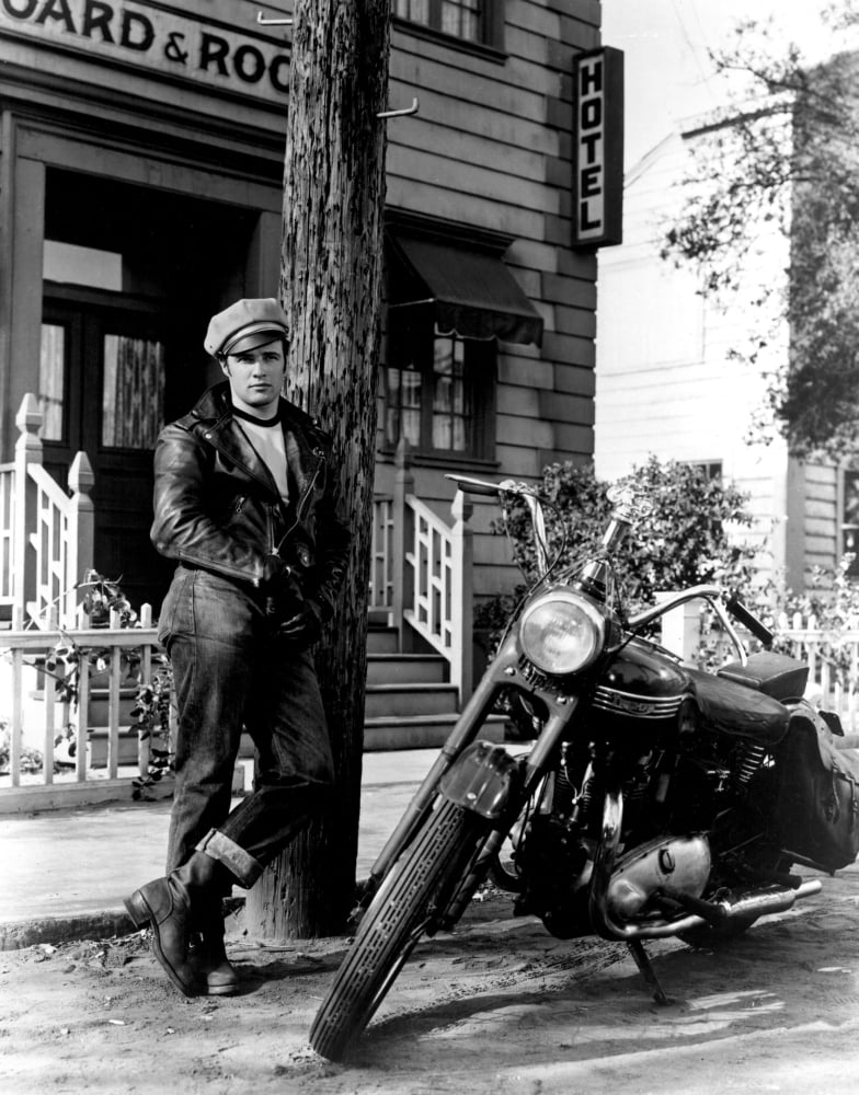 The Wild One Photo Print featuring iconic imagery from classic cinema.