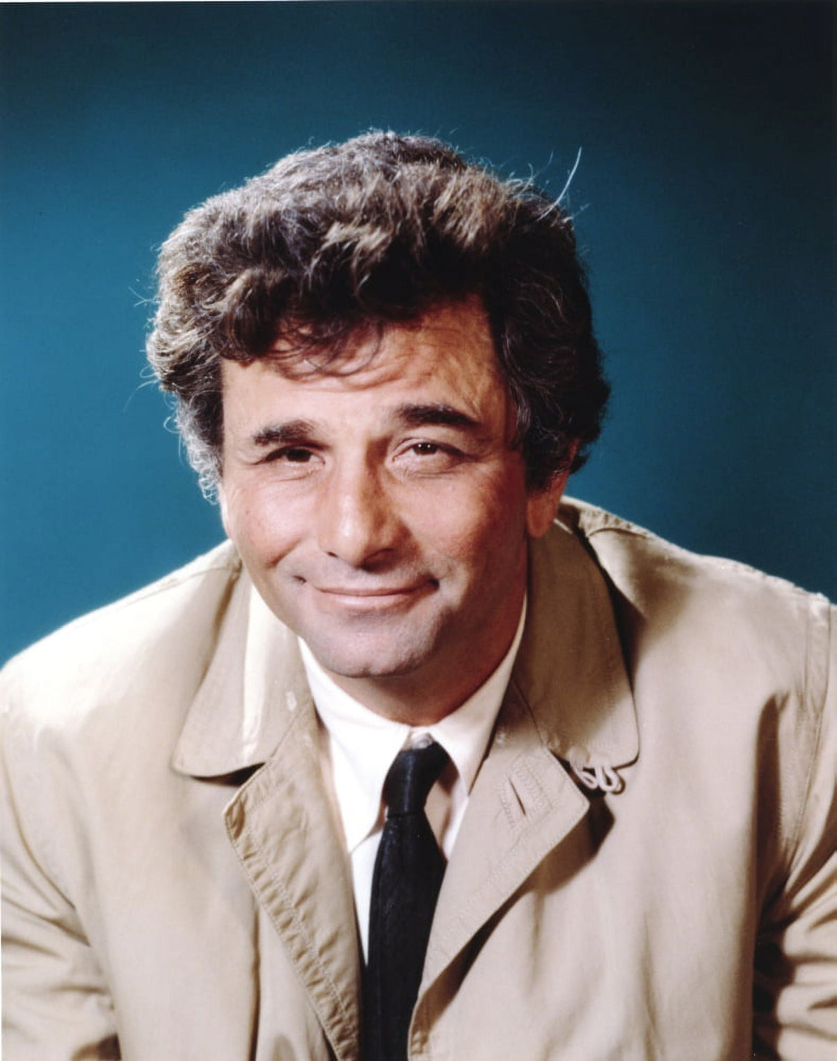 Peter Falk smiling in formal outfit photo print