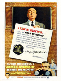 Rear Window Movie Masterprint Poster featuring James Stewart and Grace Kelly