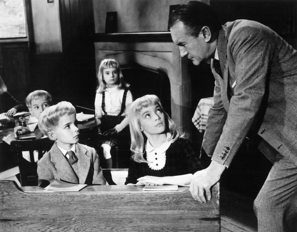 Village of the Damned photo print featuring Martin Stephens and George Sanders