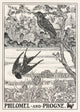 Philomel and Progne Art Poster Print by Percy J. Billinghurst