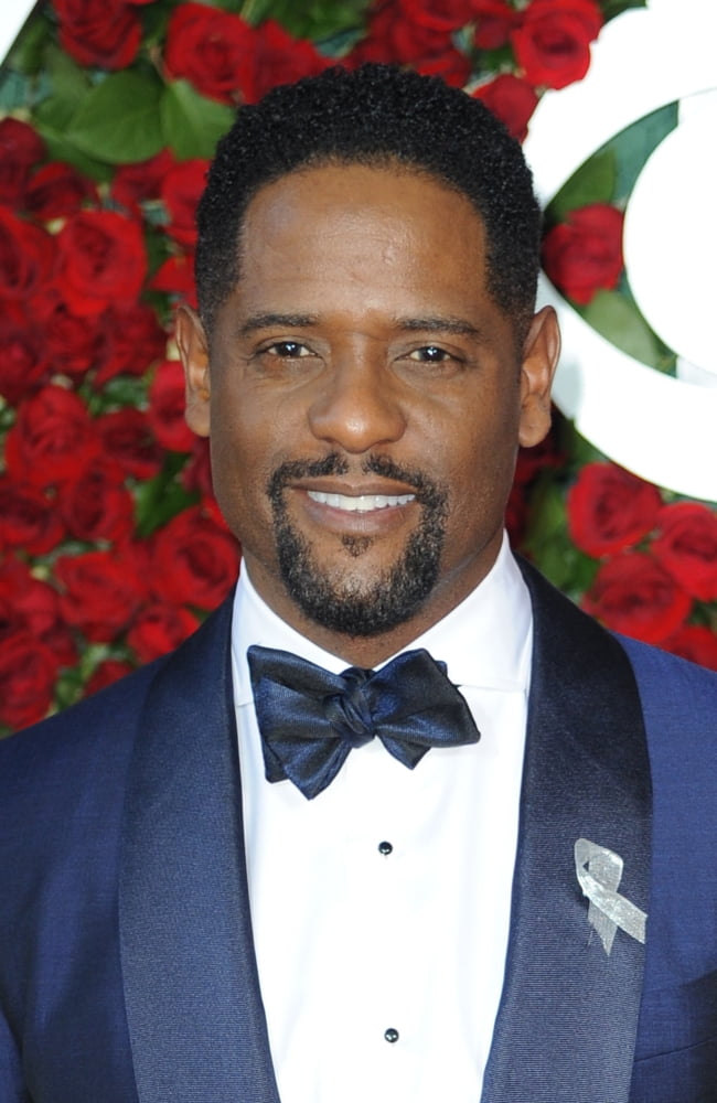 Blair Underwood arriving at the 70th Annual Tony Awards 2016 photo print.