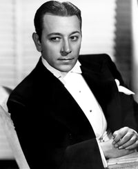 George Raft Portrait Poster Print - Classic Film Decor