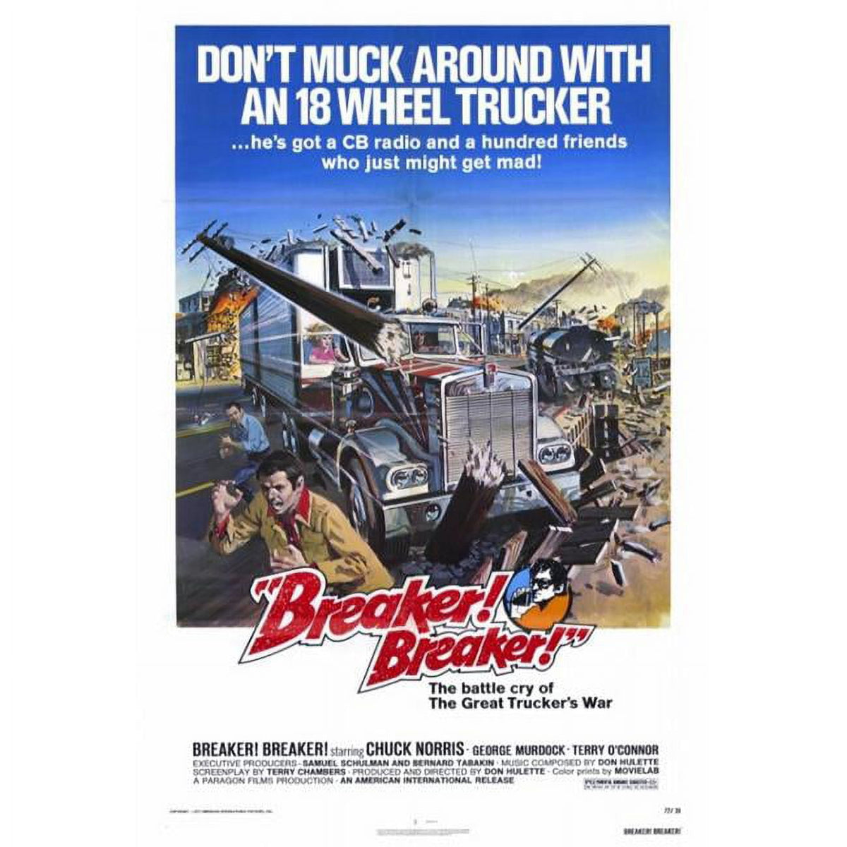Breaker! Breaker! movie poster print 27x40 inches