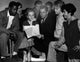 Blackboard Jungle cast photo print featuring Glenn Ford and Sidney Poitier