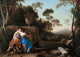 The Kiss of Peace and Justice Poster Print by Laurent de la Hyre