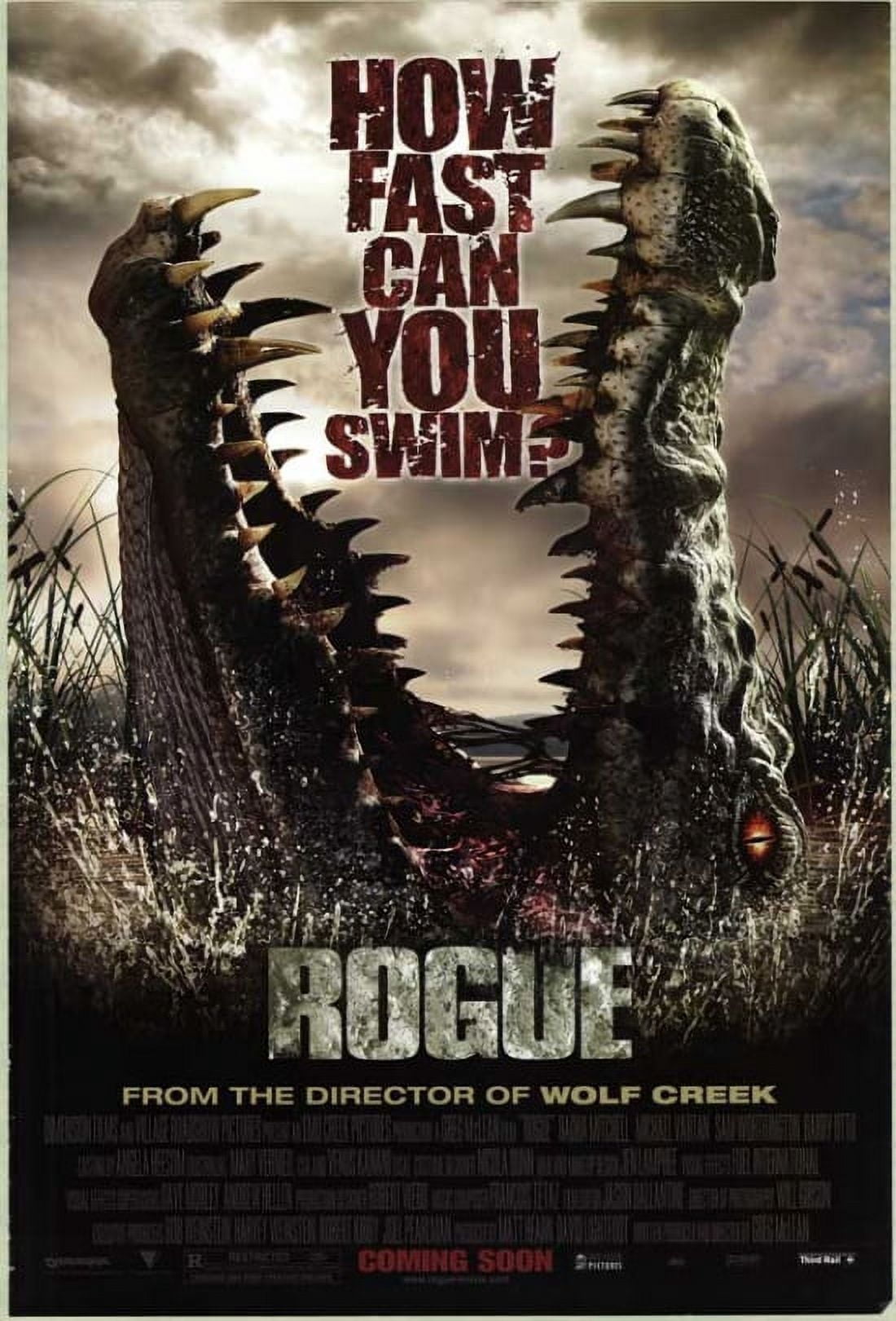 Rogue Movie Poster 11x17 print showcasing cinematic action.