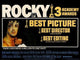 Rocky Movie Poster Art Print - Inspirational Film Decor