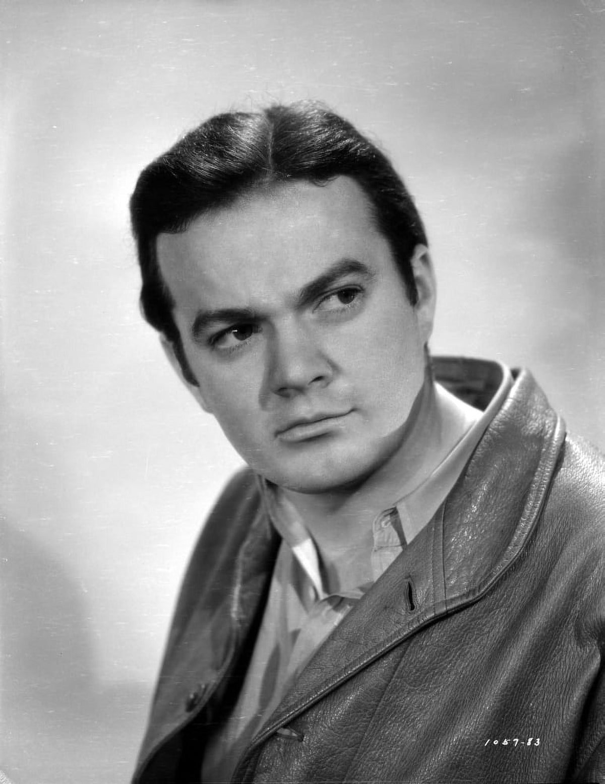 Portrait photo print of Leo Gorcey from the Dead End Kids