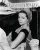 Sara Montiel on set photo print from The Burning Hills (1956)