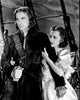 Black and white photo print of Errol Flynn and Olivia De Havilland in Captain Blood
