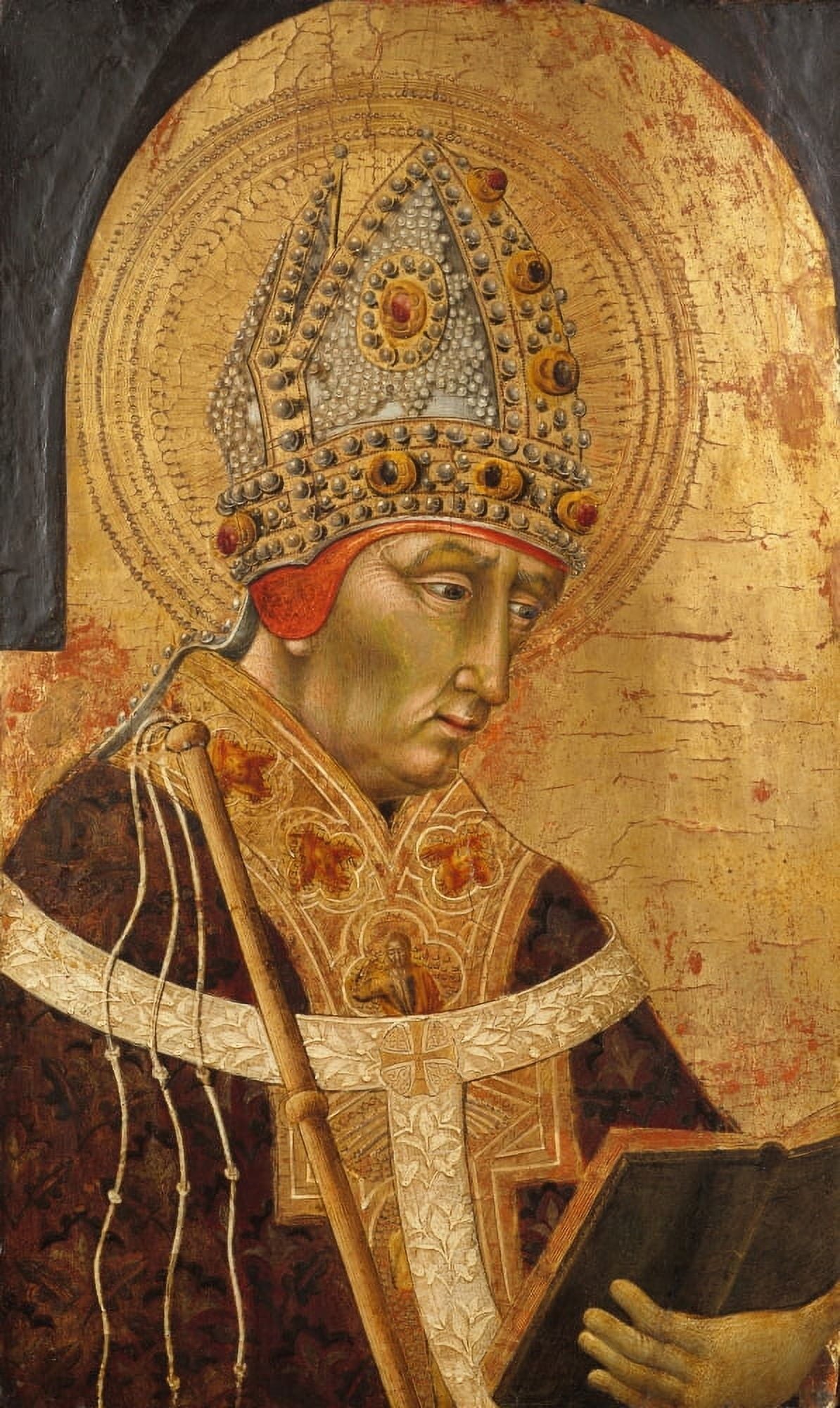 St. Ambrose Fine Art Poster Print - Elegant art for home décor