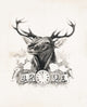 Benevolent and Protective Order of Elks 1909 vintage poster print