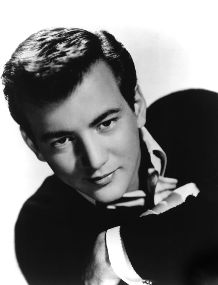 Bobby Darin 1950s portrait photo print, vintage music art.