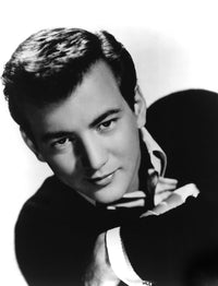 Bobby Darin 1950s portrait photo print, vintage music art.