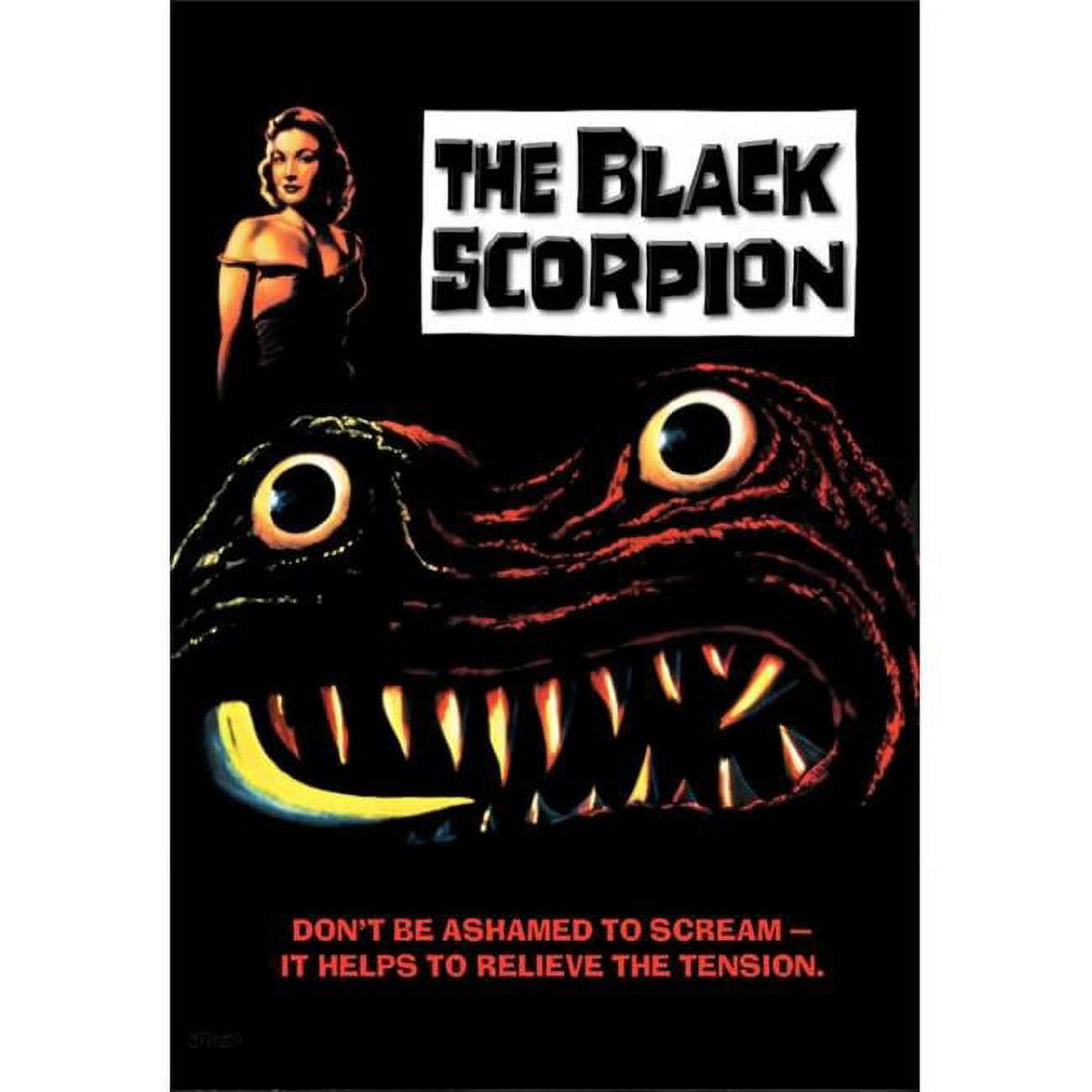 The Black Scorpion Movie Poster Print - 27x40 inches