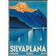Silvaplana scenic poster print available in multiple sizes