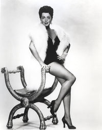Lana Turner black and white portrait photo print