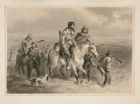 Border Ruffians Invading Kansas Poster Print by Felix O. C. Darley