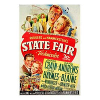 State Fair Movie Poster in 11x17 size, classic film artwork.