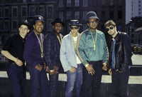 The Beastie Boys iconic photo print in vibrant colors.