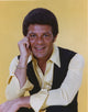 Frankie Avalon photo print in yellow shirt and black vest, 8x10.