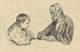 The Story of an Empty Sleeve Poster Print by Charles Dana Gibson