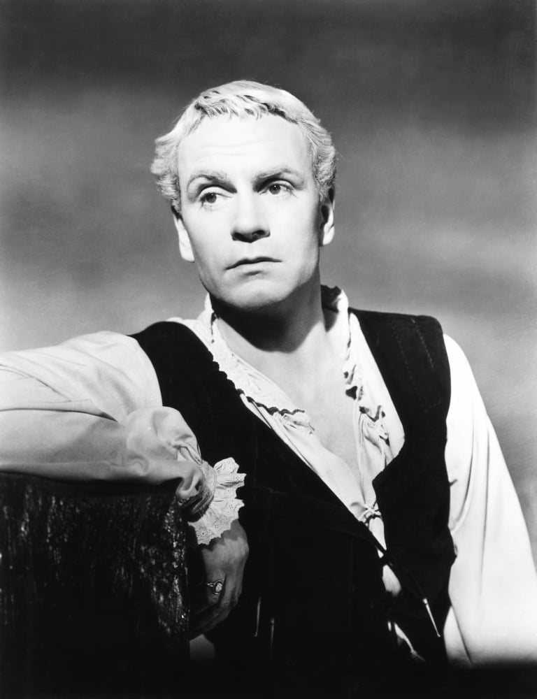 Hamlet photo print of Laurence Olivier from 1948, available in multiple sizes.