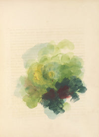 Green Abstract Poster Print by Mary Gartside, available in multiple sizes.
