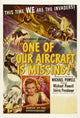 One Of Our Aircraft Is Missing Movie Masterprint Poster