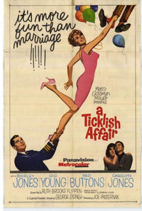 Ticklish Affair Movie Poster 11x17 print showcasing whimsical cinema decor.