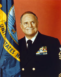 Don Rickles smiling in Army uniform photo print