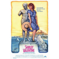 Shirley Valentine movie poster 11x17 print showcasing vibrant colors and iconic imagery.