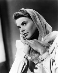 Ingrid Bergman Casablanca 1942 Photo Print - Classic Film Art