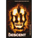 The Descent movie poster print featuring suspenseful imagery.