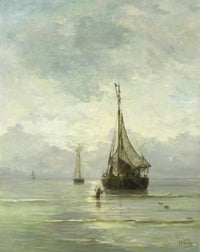 Hendrik Willem Mesdag Dutch Painting Poster Print 18x24