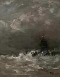 Coastal scene poster print by Mesdag in various sizes