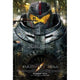 Pacific Rim Movie Poster Print 27x40 featuring giant robots and monsters.