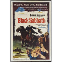 Black Sabbath movie poster print 27x40 inches, perfect for rock music fans.