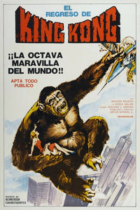 El Regreso De Argentinan King Kong 1967 Movie Poster Print