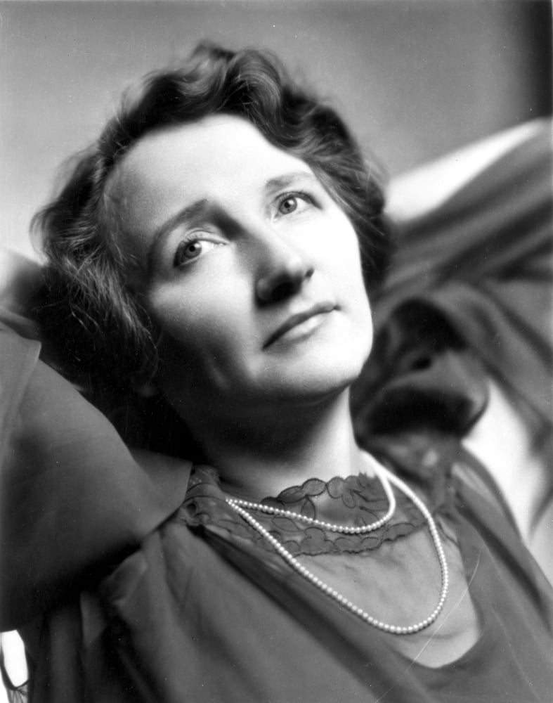 Marjorie Main posed photo print showcasing classic Hollywood charm.