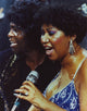 Aretha Franklin duet portrait photo print, showcasing the Queen of Soul's iconic presence.